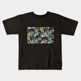 Rainbow butterflies Kids T-Shirt